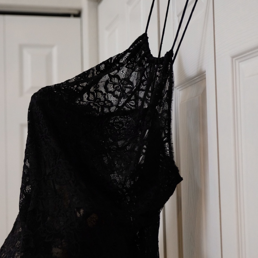 NWT Free People Heavenly Lace Tunic Top - SIZE L - Bohemian Lace dream Fairycore - Picture 3 of 5